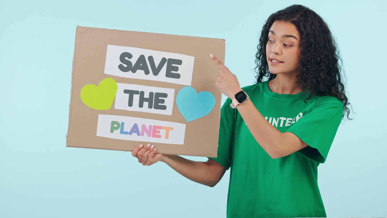 여성, 자원봉사자, 포스터