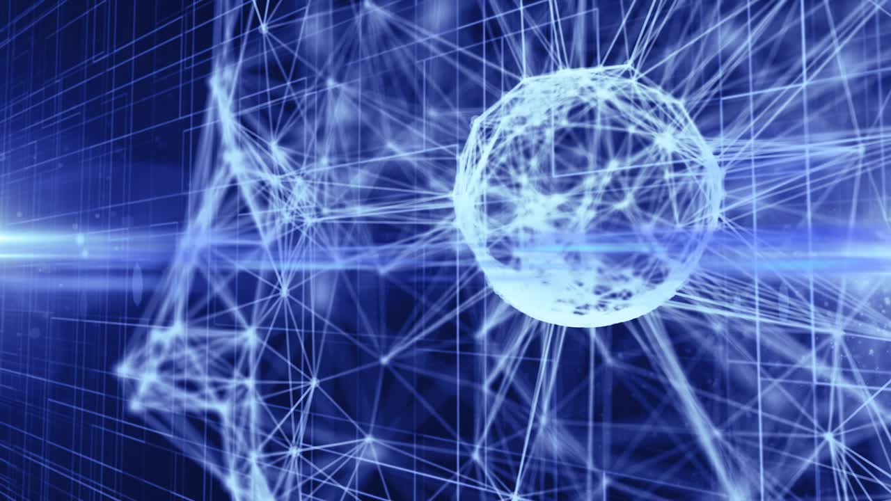 AI Artificial intelligence digital robotic brain deep learning computer machine