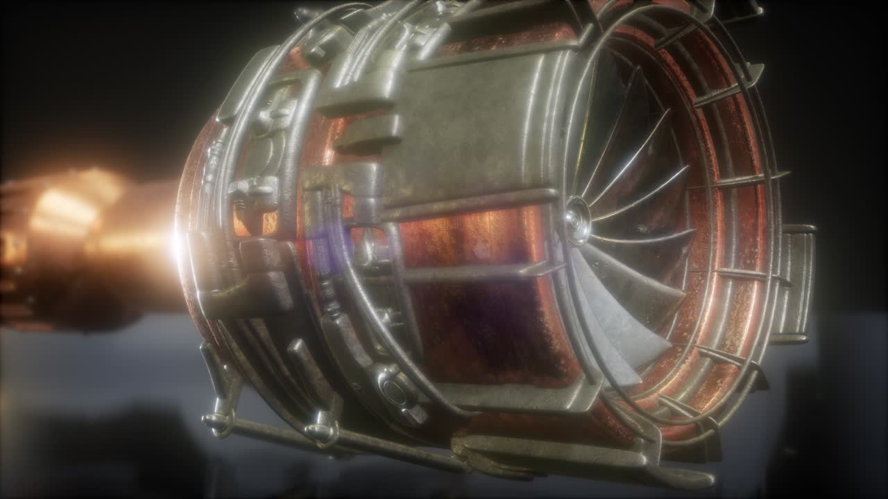 제트 엔진 터빈 부품