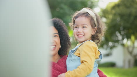 Peekaboo,-funny-and-a-mother-with-her-daughter