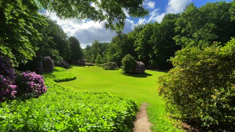 green paradise park on earth