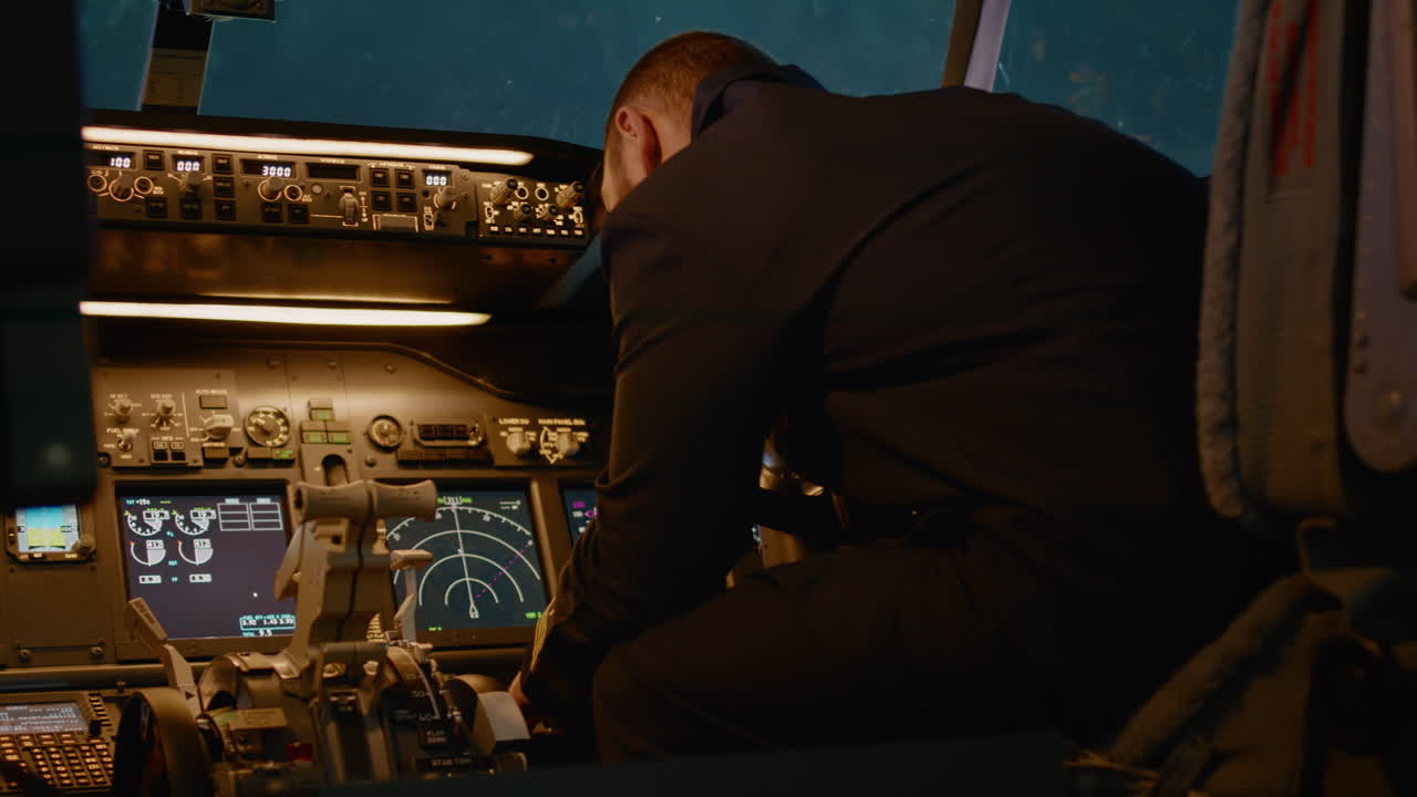 Aircraft captain using destination coordinates to fly airplane
