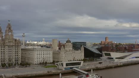 Drone-Shot-Rising-Over-The-Three-Graces-And-Mann-Island