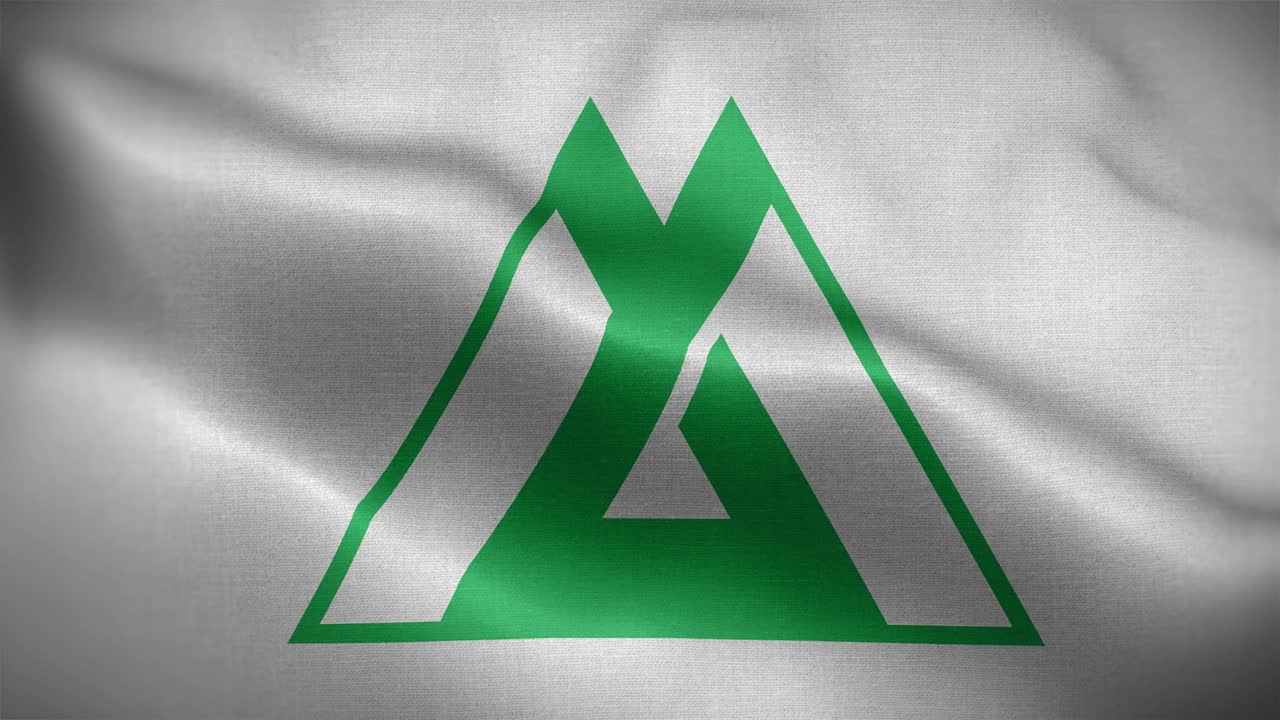 도야마현 일본 발 루프 배경 4k