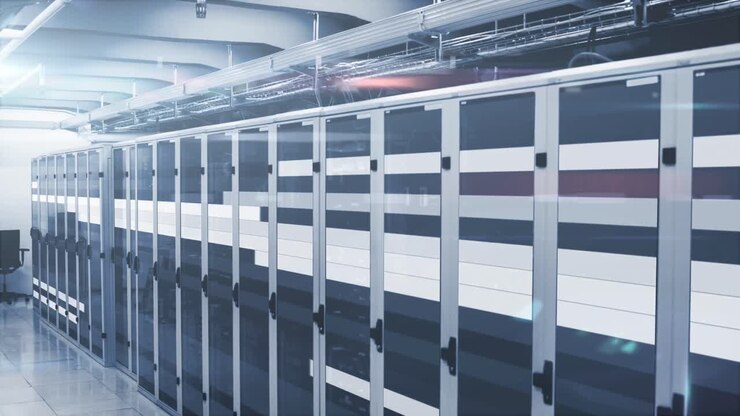 Data processing through data processing centre