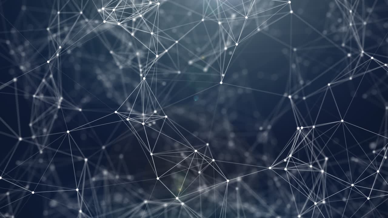 Fondo abstracto de conexión de red digital