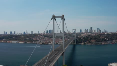 istanbul bosphorus bridge quarantine aerial view 8