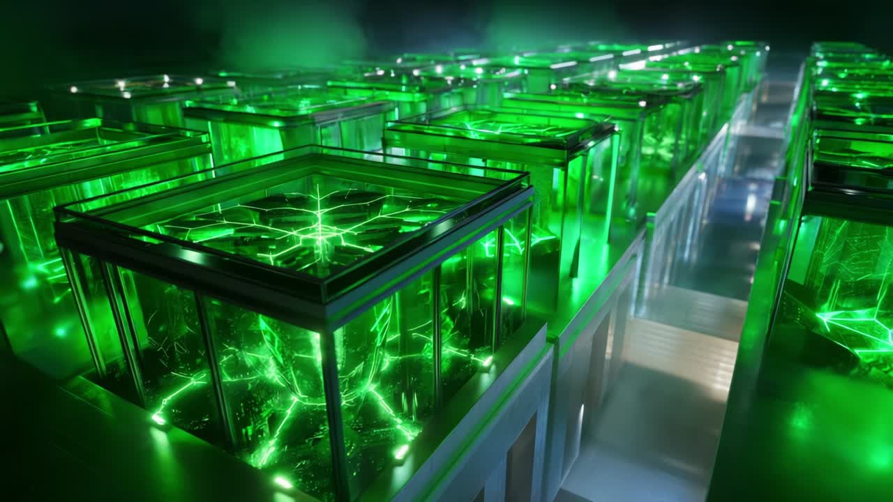 A breathtaking futuristic landscape filled with intricate glowing structures, showcasing advanced technology and vibrant colors, emphasizing the intersection of innovation and aesthetics in a digital realm