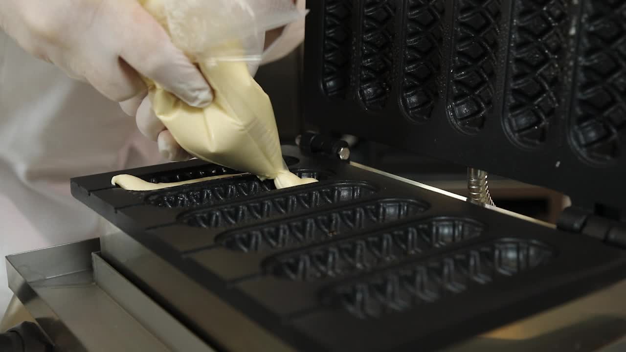 와플 코너를 만드는 것