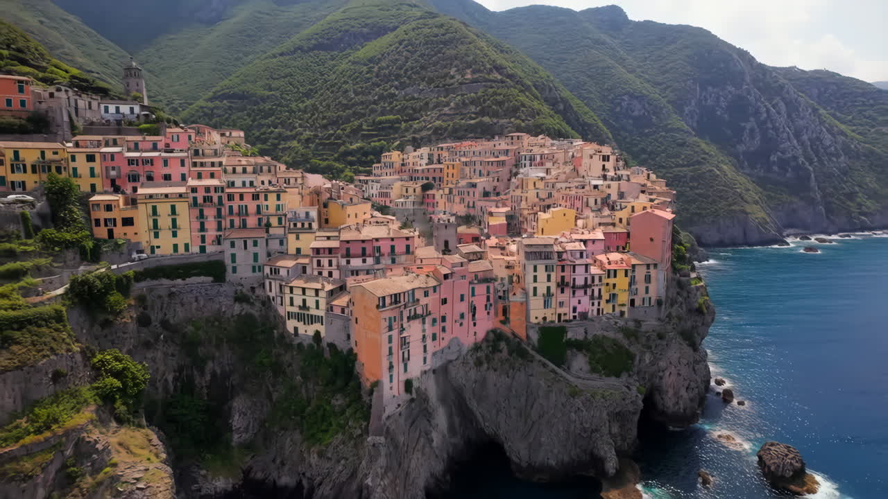 Picturesque Coastal Village in Cinque Terre, Italy