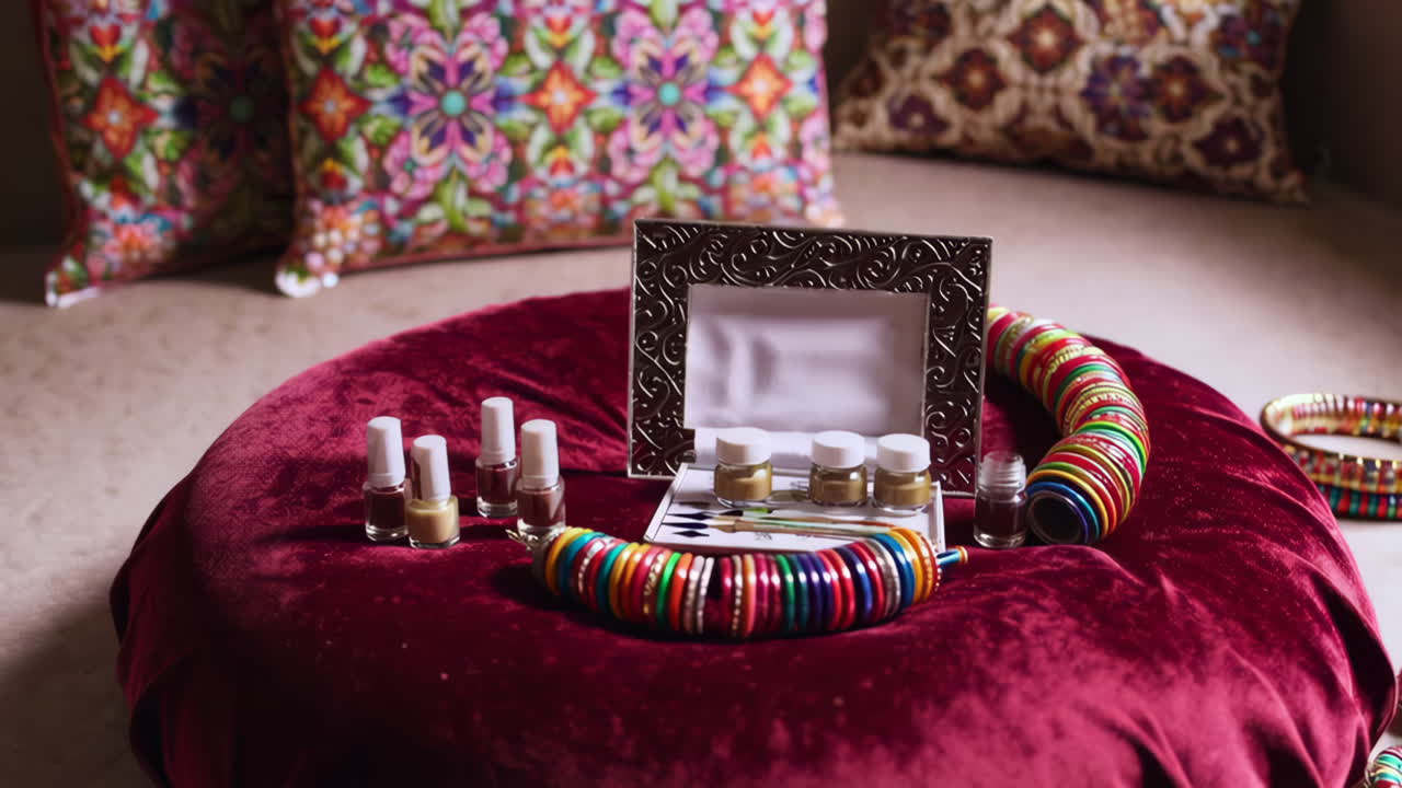 Indian Mehendi Preparation