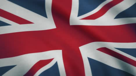 close-up of the british flag (union jack)