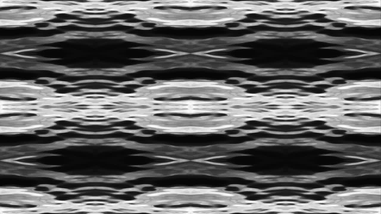 movimiento abstracto en escala de gris de las olas del océano