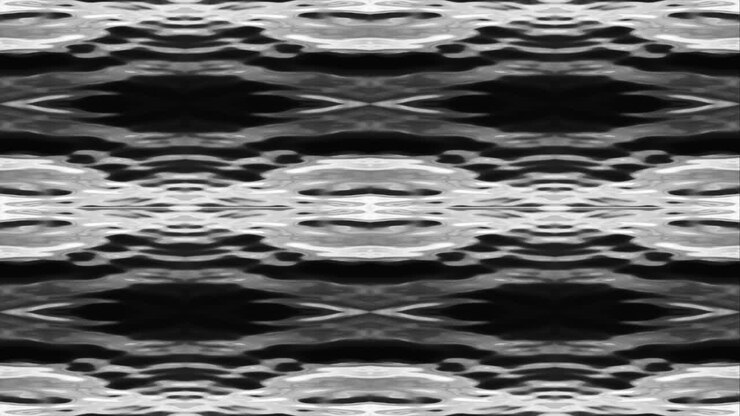 Abstract motion in grayscale of ocean waves