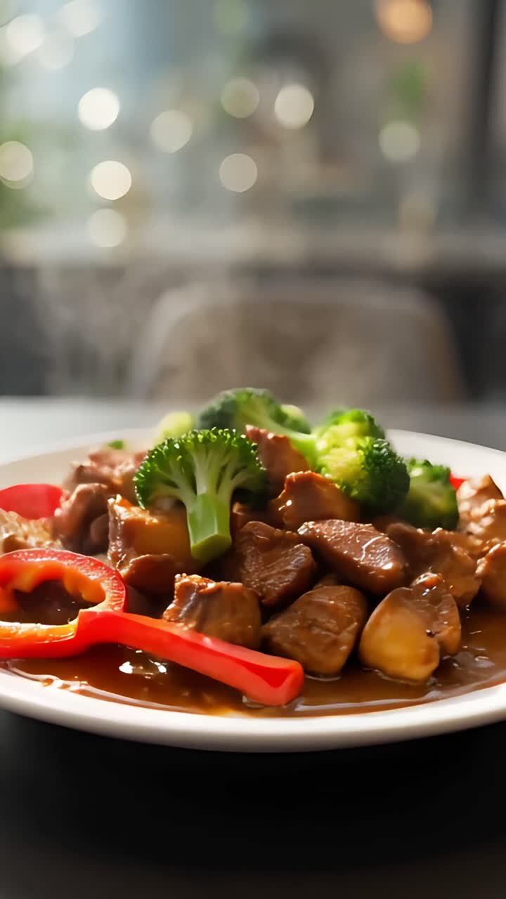Comida china 4K