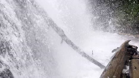 crabtree falls water plummets to base near boone and asheville nc, north carolina