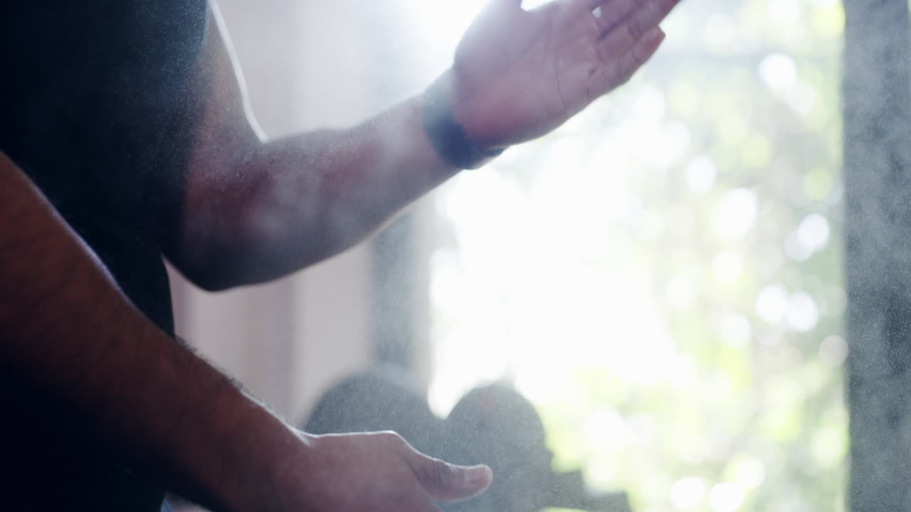 preparándose para tener un mejor agarre