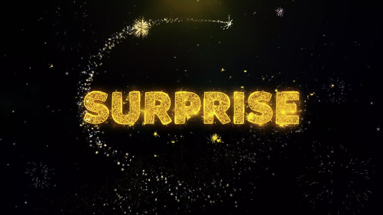 Surprise Fireworks Graphic