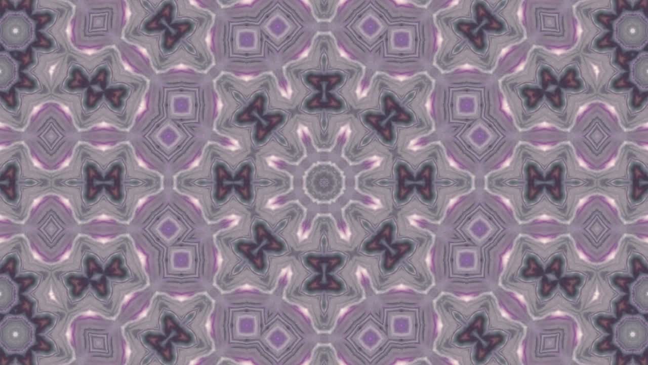 Abstract Colorful Kaleidoscope Background Movement