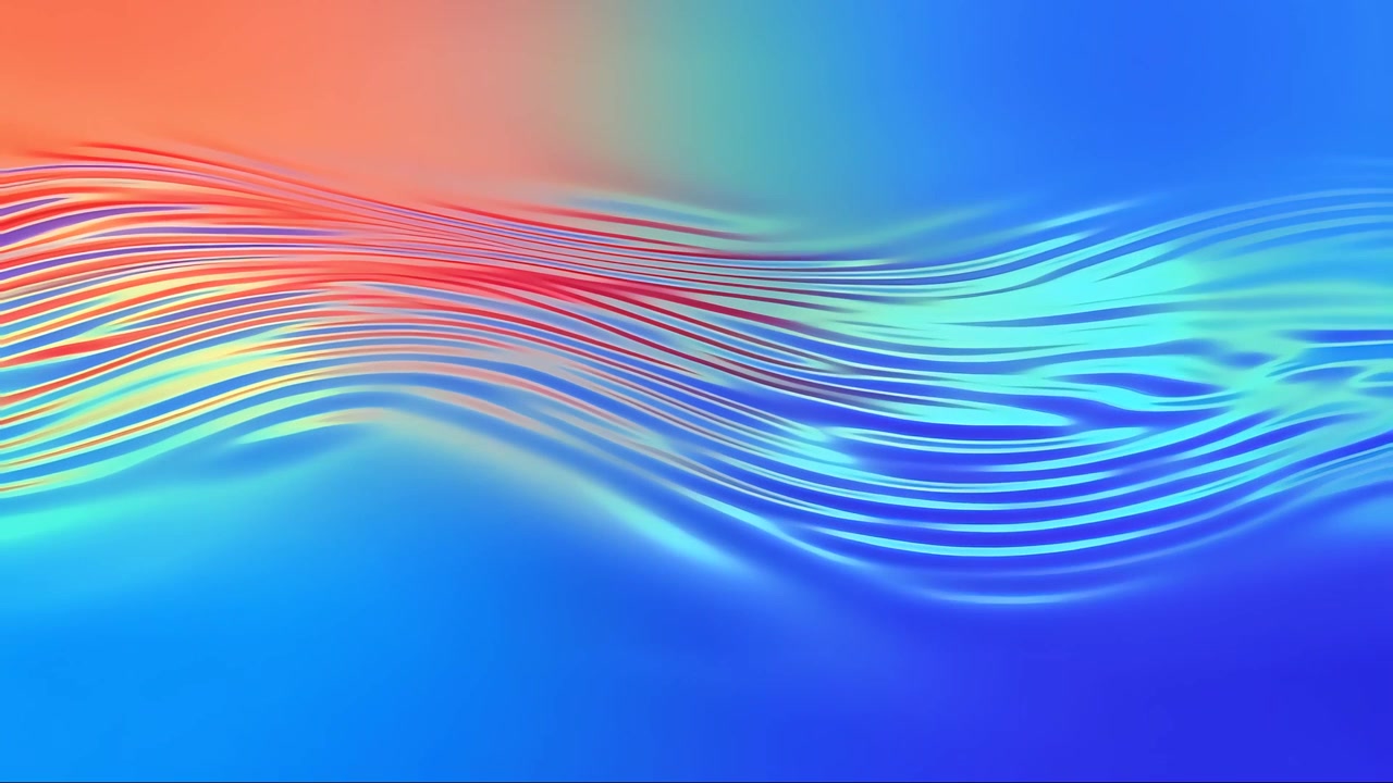 Abstract Fluid Motion Background 4K