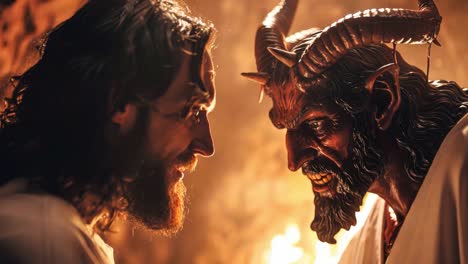 jesus and the devil confrontation