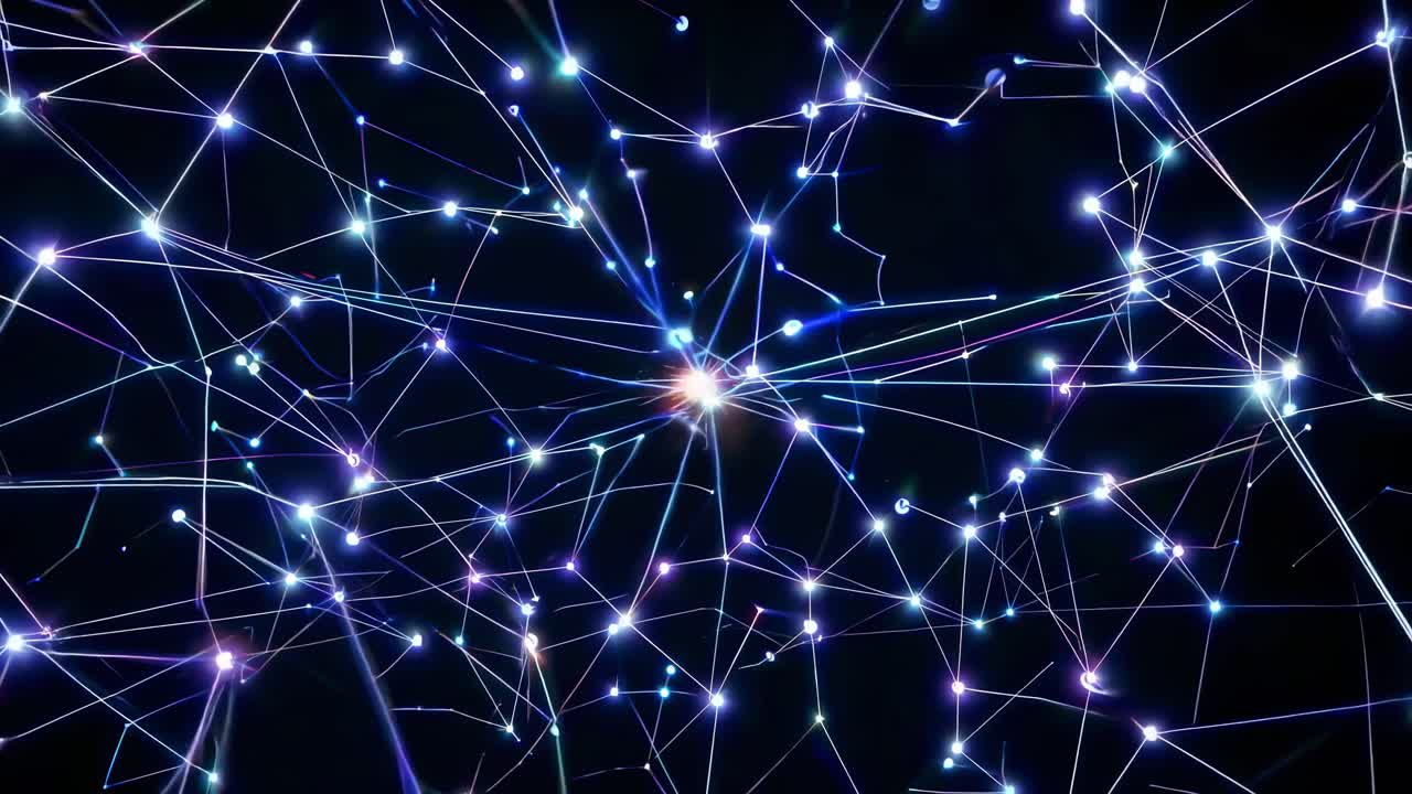 diseño abstracto de la red