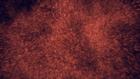 A Black Background With Red Glitters