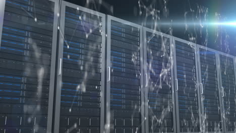 network of connections against multiple servers