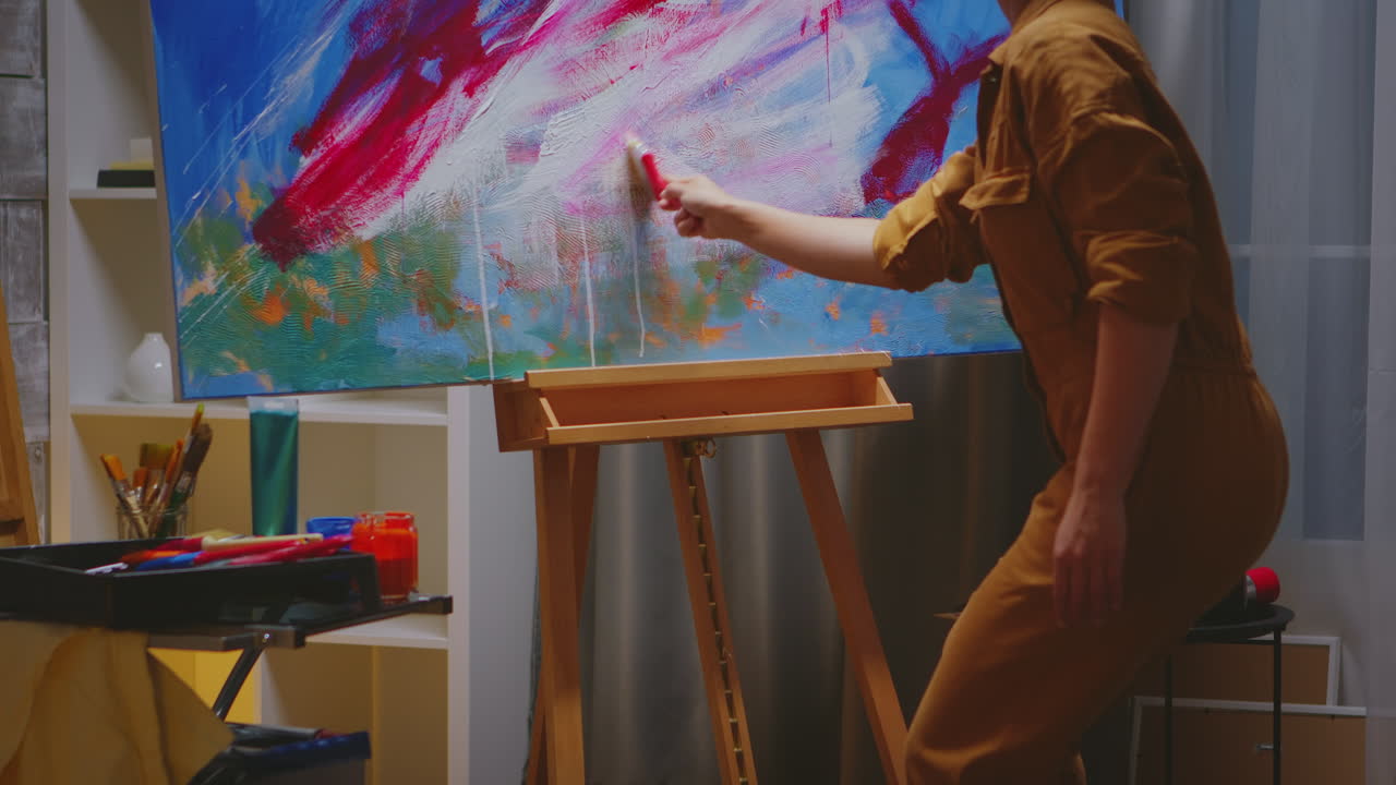 현대적인 비전을 가진 화가