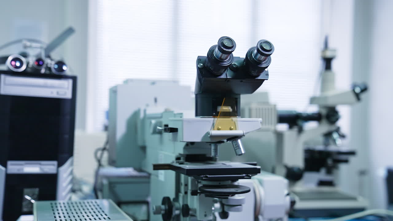 Laboratory Microscope Image