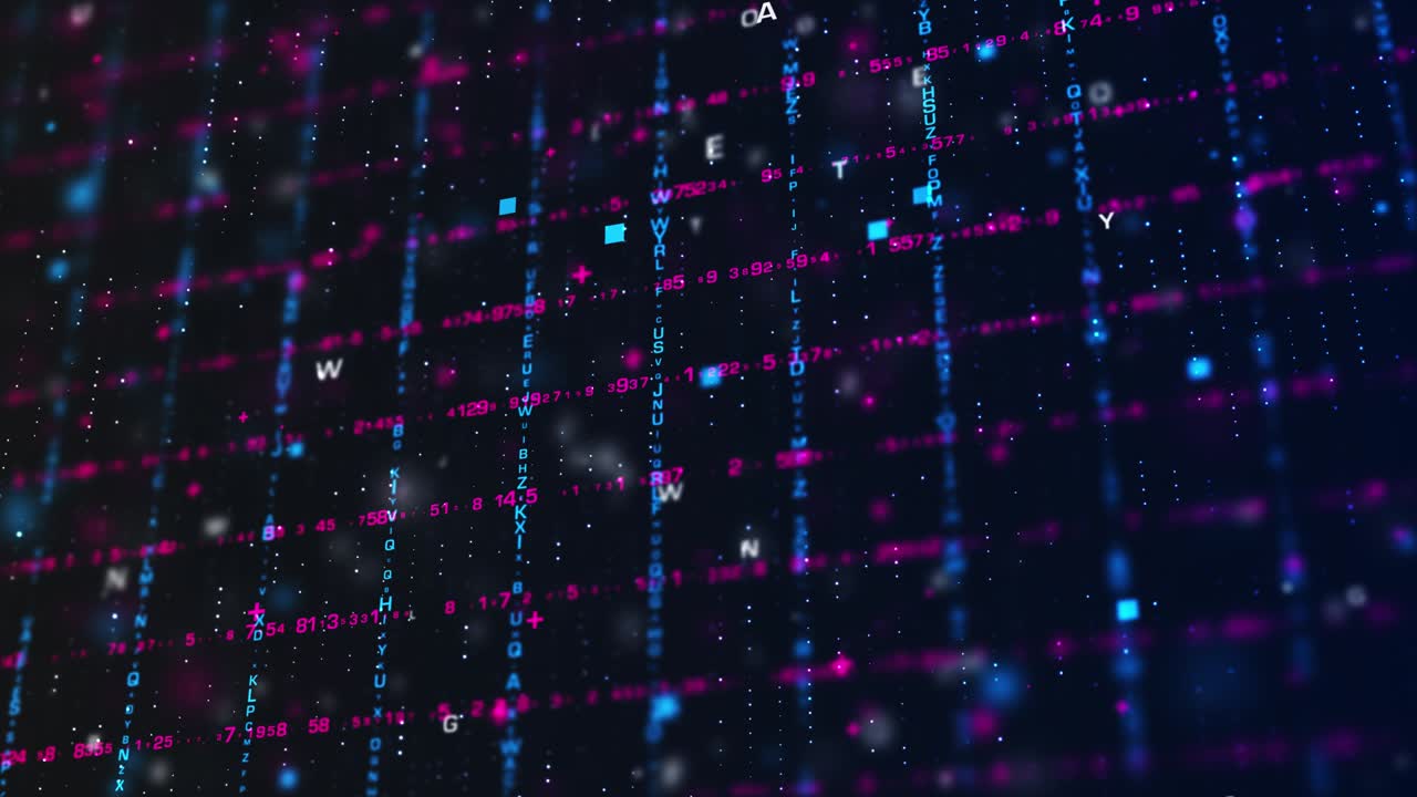 Programming code abstract technology background