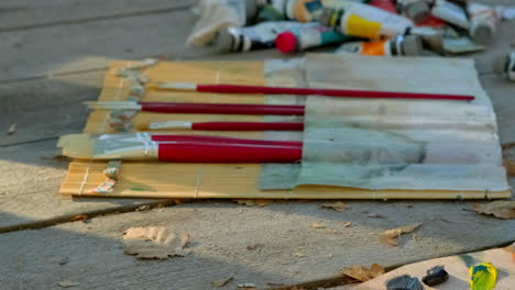 suministros para pintura al aire libre