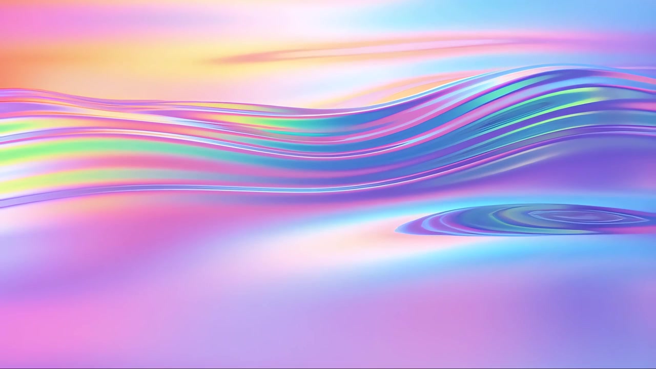 Abstract Fluid Motion Background 4K