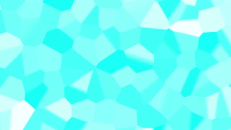 un hermoso caleidoscopio. cristales azules y blancos, patrón de textura de vidrio brillante.