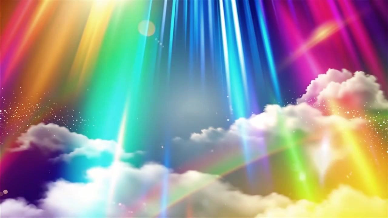 Sfondo di Adorazione Cristiana con Luce Celeste