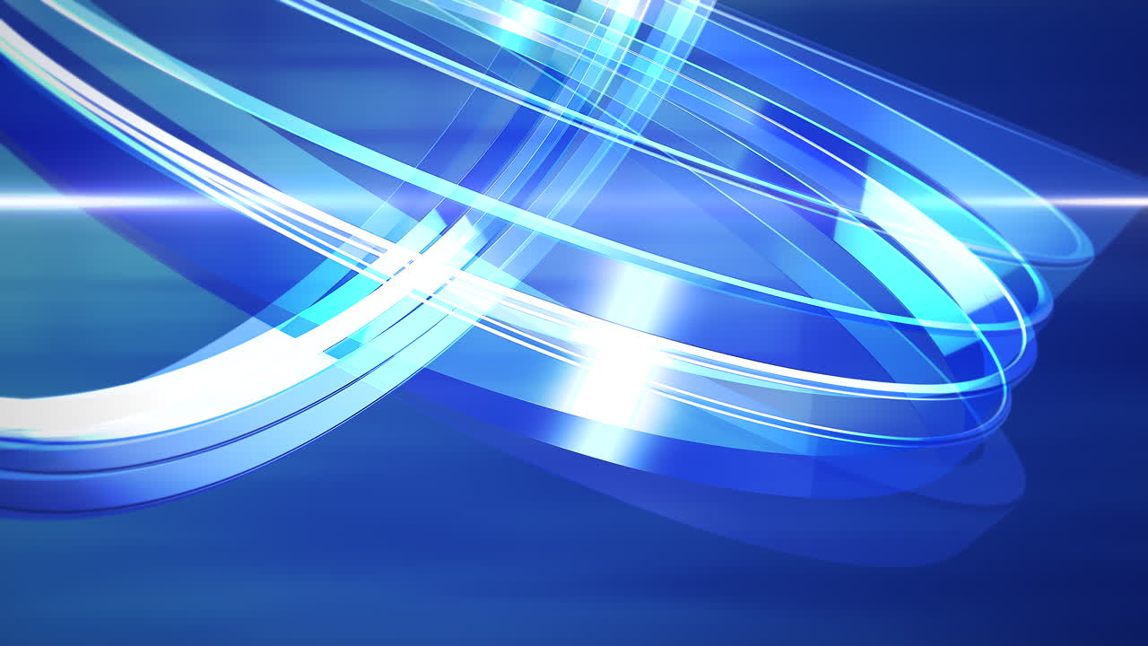 선 및 원형 모양 추상 배경이 있는 뉴스룸의 뉴스 소개 그래픽 애니메이션