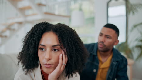 upset couple