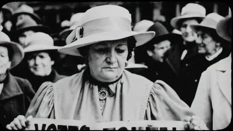 Women's Suffrage Movement Protest