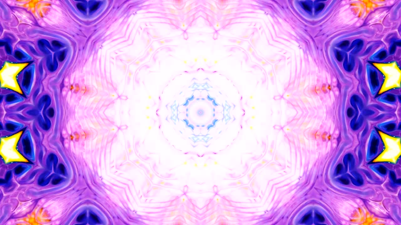movimiento de fondo de kaleidoscopio abstractamente colorido