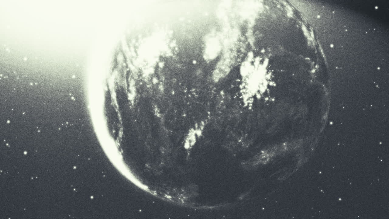 Old footage of weird science experiment - alien planet