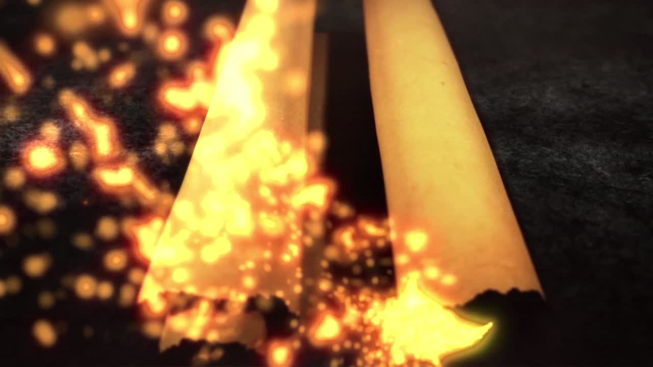 Antique Scroll Parchment Paper Background