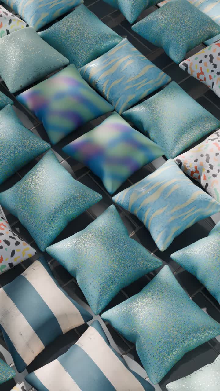 collezione di cuscini eleganti e colorati