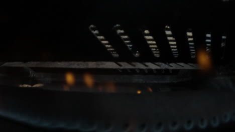 a slow motion light-off of a barbeque grill