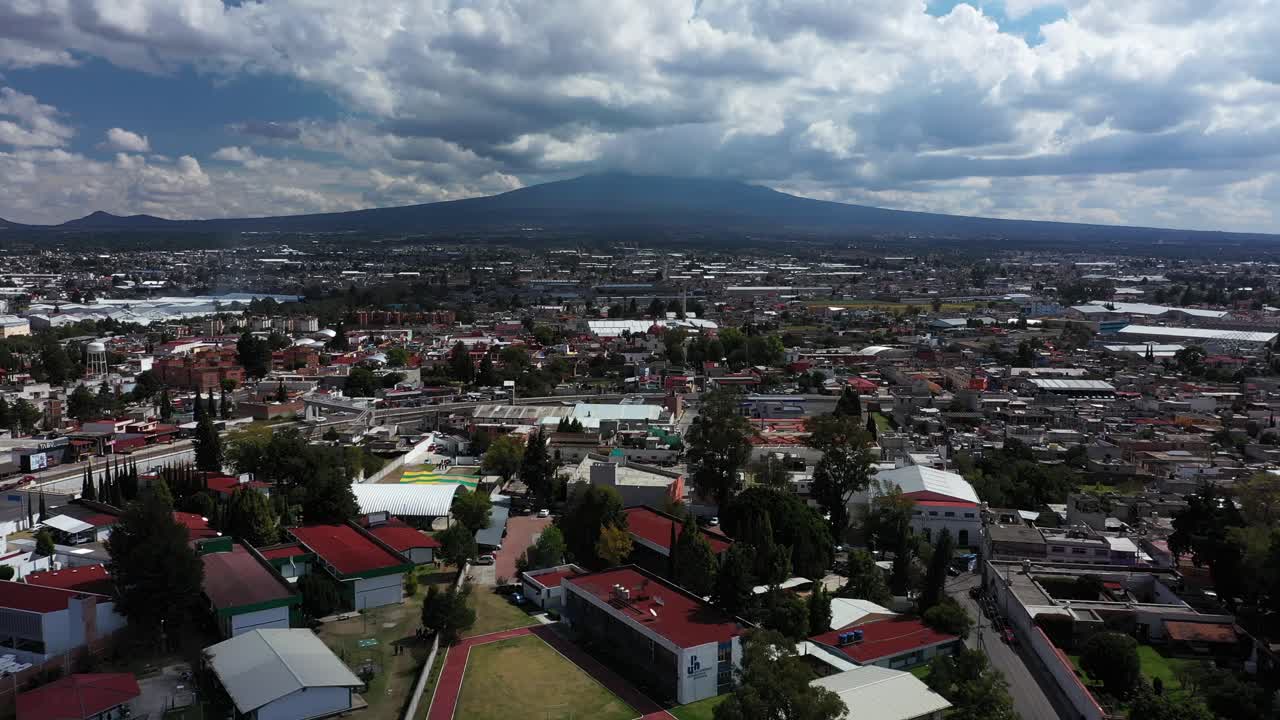 vista aérea de tlaxcala, méxico