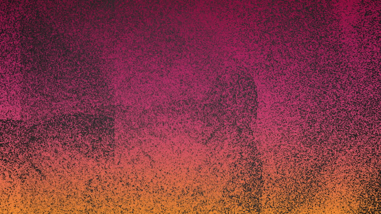 Animation of pink shapes on black background