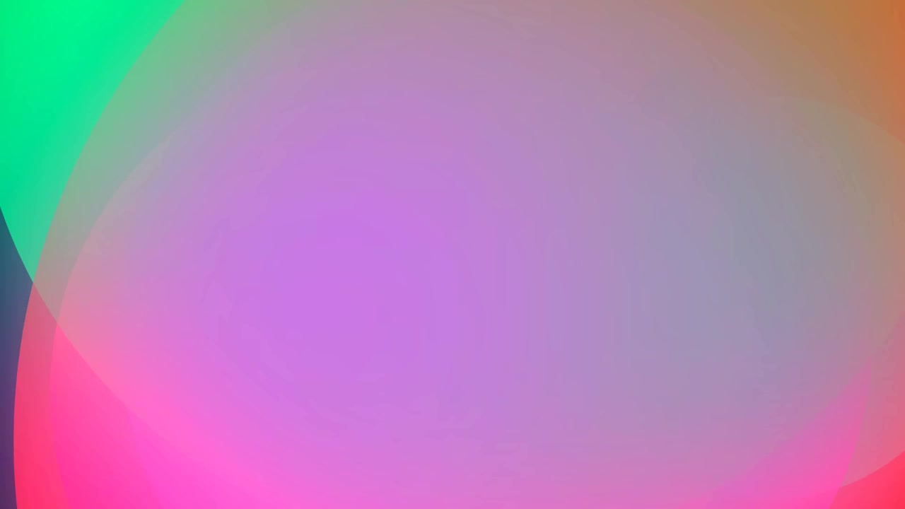 Sfondo animato astratto con gradienti di colore vibranti e cangianti.