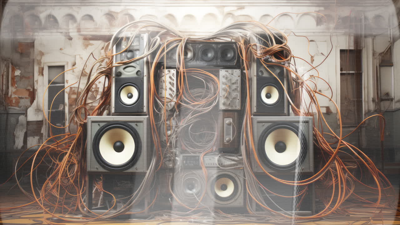 colección de casetes de audio