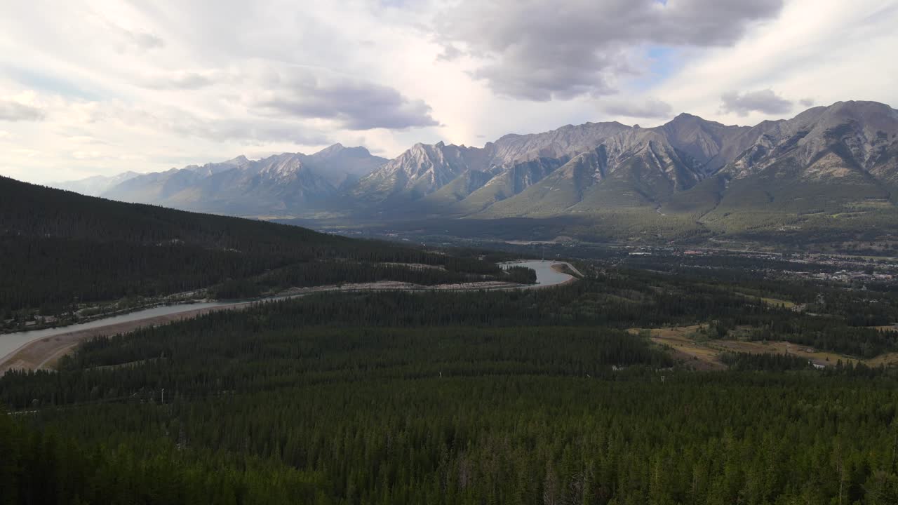 cordillera de kananaskis en las montañas rocosas canadienses