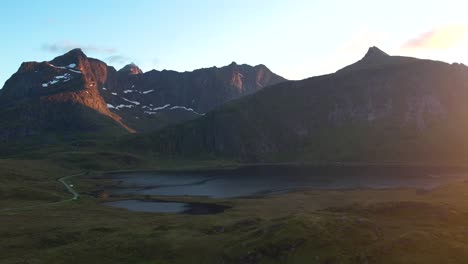 discover lofoten's cinematic beauty in 4k. aerial footage showcasing dramatic landscapes, raw nature, and breathtaking vistas. enhance your project with this high-quality stock video.