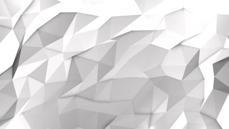 fondo triangular blanco con bucle bajo